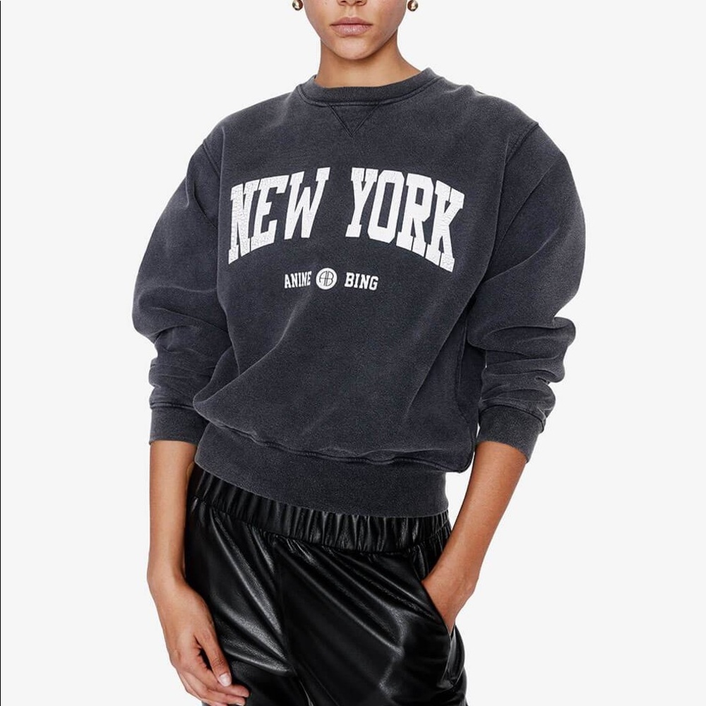 Anine Bing Ramona New York Sweatshirt